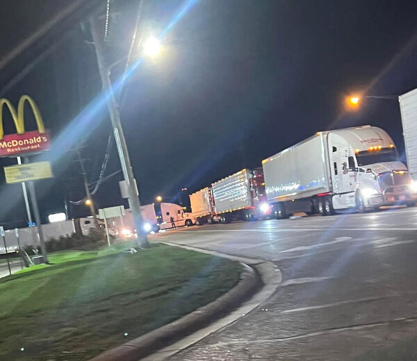 ALDI Semi Truck Traffic In Webberville Prompts Safety Concerns