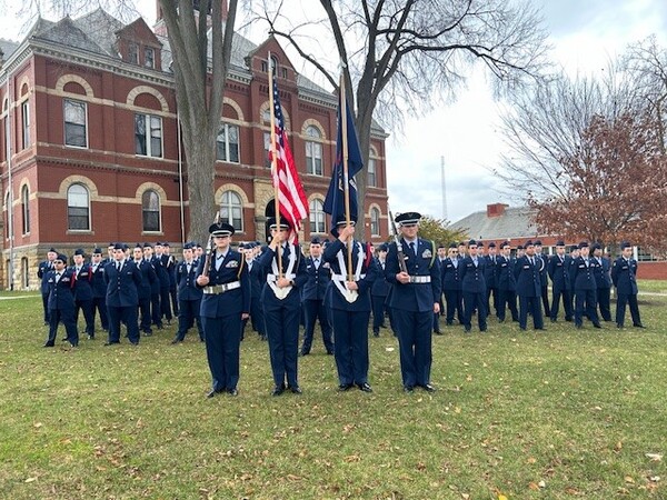 Officials Unveil Remodeled Veterans Memorial in Howell