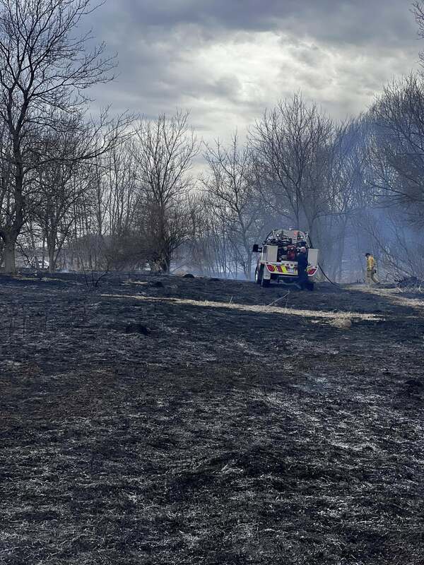 Burn Ban Issued In Fowlerville After Grass Fire On Wednesday