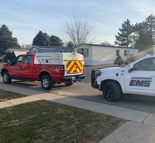 Livingston EMS Teams With Local Students on Accessible Ramp for Fowlerville Woman