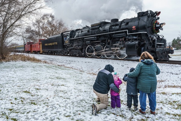 Northfield Twp Library Program Spotlights Pere Marquette Steam Engine