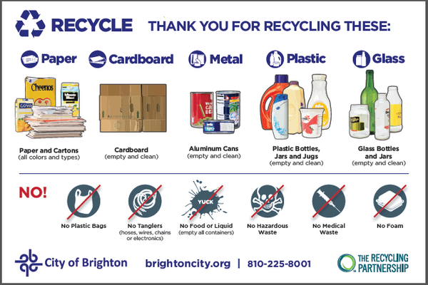 City Of Brighton Employees Continue Recycling Audits