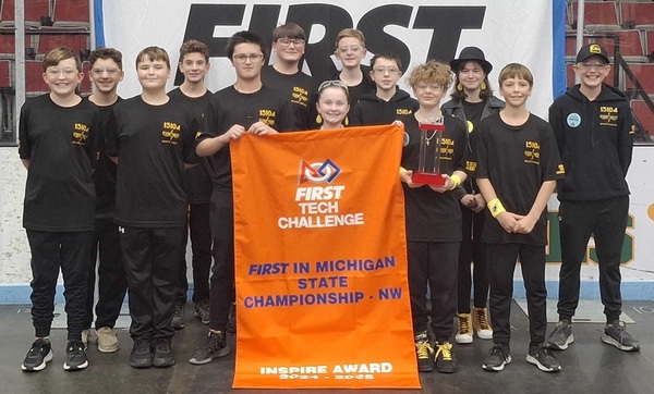 Hartland  Robotics:  Record Participation, Achievement Heading Into April's Championship