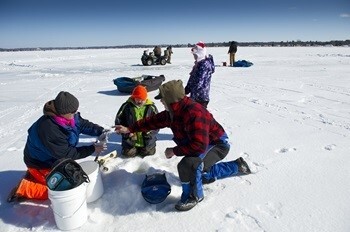 DNR Hosting Free Winter Fishing Weekend