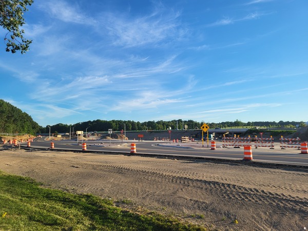 New Fieldcrest Road Roundabout Open In Green Oak Township