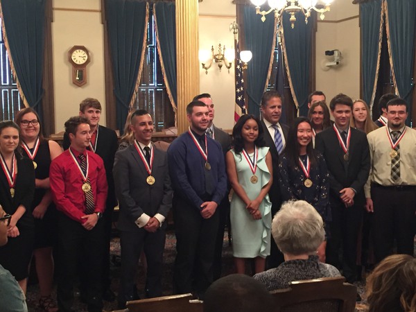 8th District Students Receive Congressional Medal of Merit