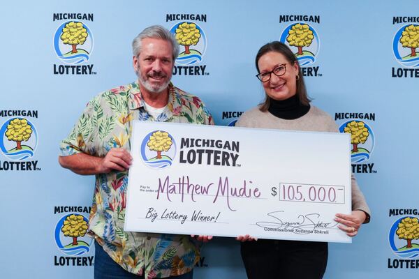 Wixom Man Wins Fantasy 5 Jackpot From Michigan Lottery