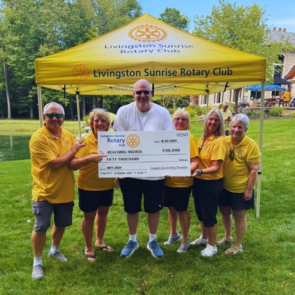 Livingston Sunrise Rotary Club & Foundation Surpass $1 Million Milestone