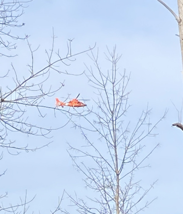 Coast Guard and Brighton Area Fire Authority Respond to Man Falling Through Ice on Lake Chemung