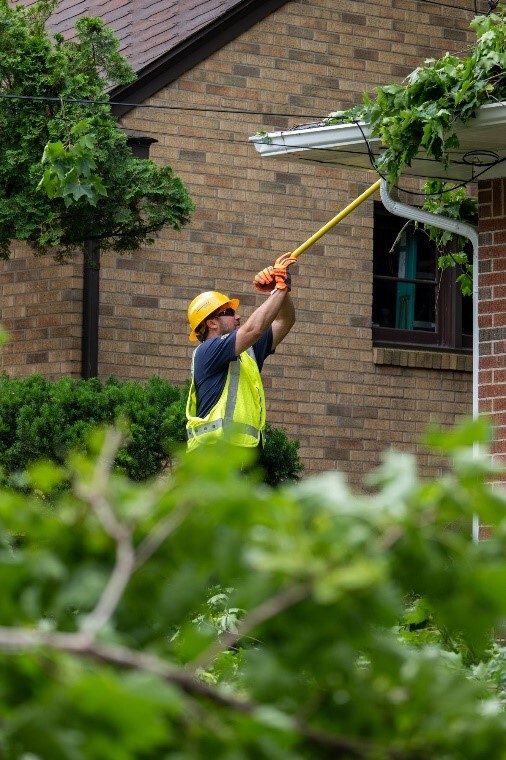 Crews Work To Restore Power